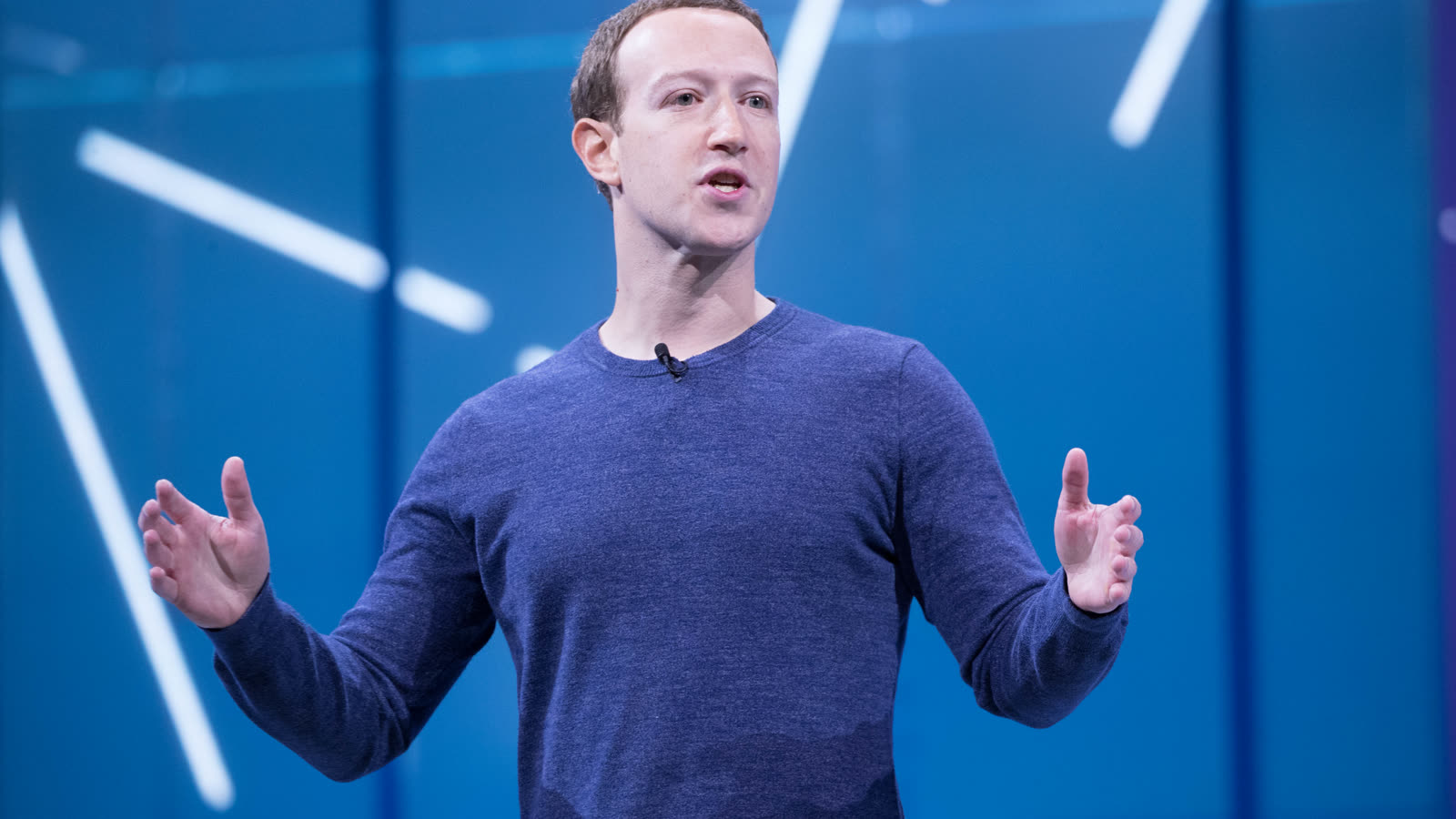 Mark Zuckerberg, consejero delegado de Meta, durante una conferencia en 2018 (imagen de archivo)