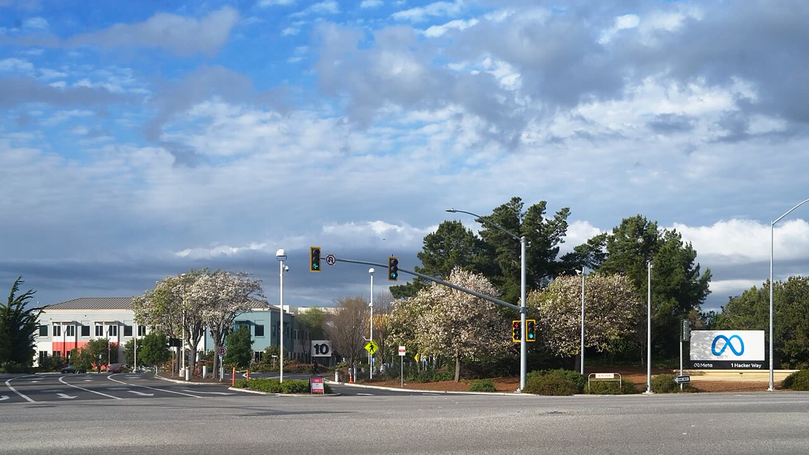 Sede de Meta Platforms en Menlo Park, California (imagen de archivo)