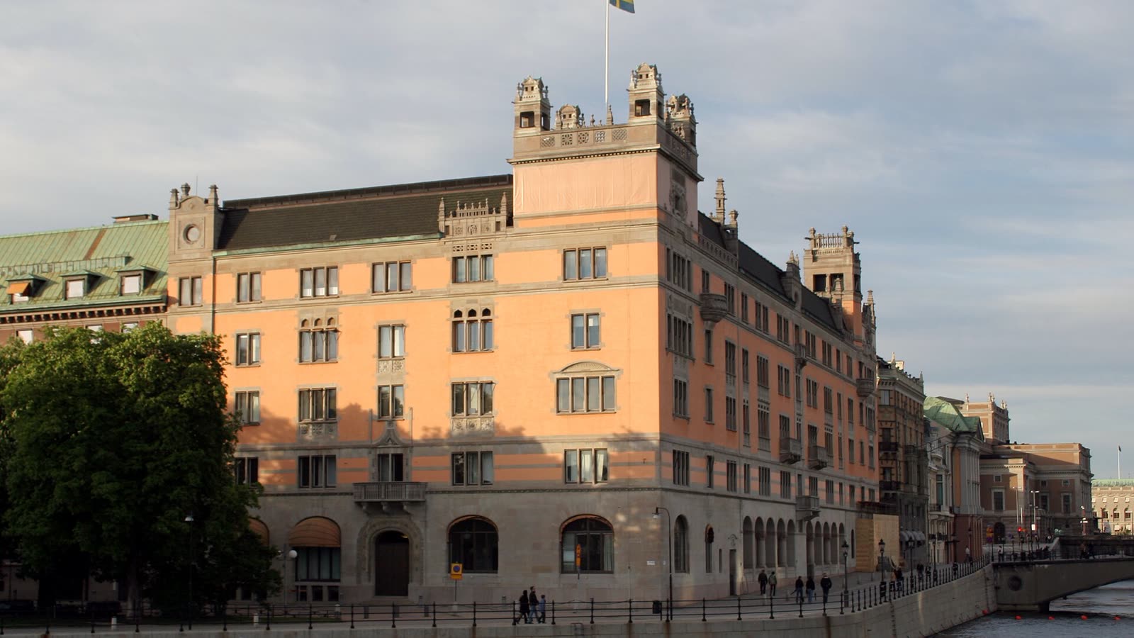 Edificio Rosenbad, sede del Gobierno de Suecia en Estocolmo (imagen de archivo)