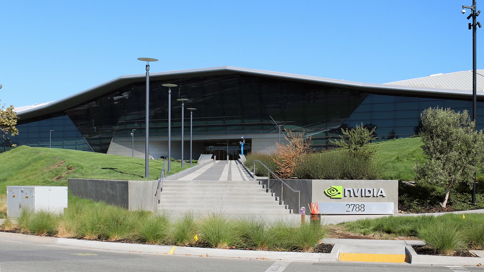 Sede de NVIDIA en Santa Clara, California (imagen de archivo)