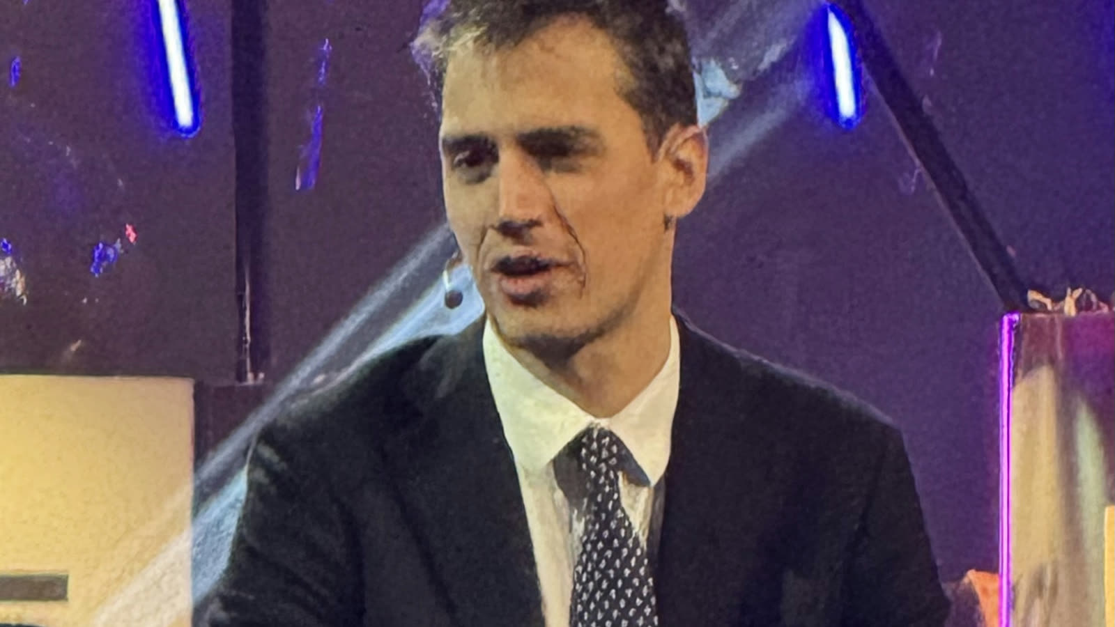 Arthur Mensch, cofundador y consejero delegado de Mistral AI, en un acto público (imagen de archivo)